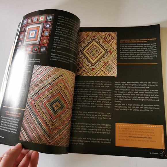 Quiltmania Magazine Quilt #124 Issue 2018 Crafts Quilting Patterns Patchwork - Picture 6 of 6